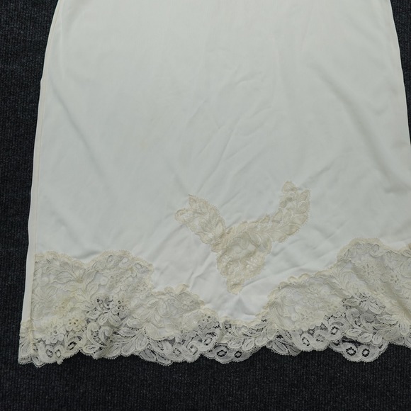 Vintage Val Mode Full Slip Dress Lace Lingerie Women 34 Ivory - Picture 11 of 12